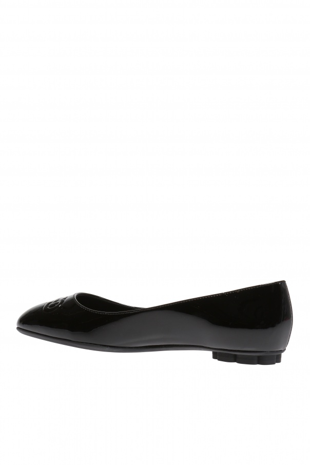 salvatore ferragamo gancini ballet flats